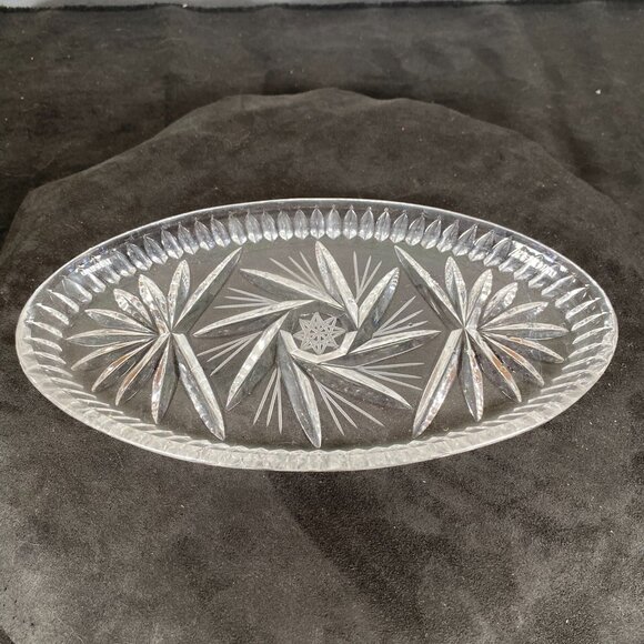 Anchor Hocking Star of David Sugar and Creamer Set with a Matching Tray - Picture 4 of 11
